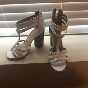 White block heels